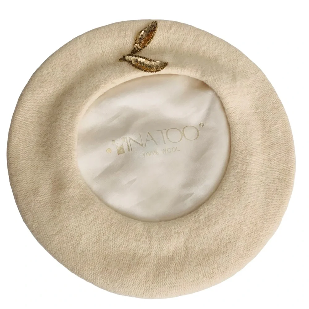 Inatoo Wool Cream Beret